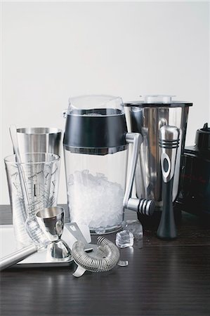 Various bar utensils Foto de stock - Sin royalties Premium, Código: 659-03527191