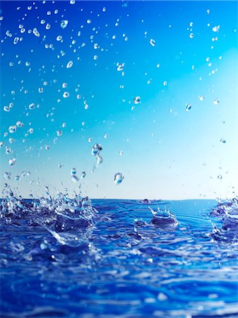 Water splashes Stock Photo - Premium Royalty-Free, Code: 659-03527350