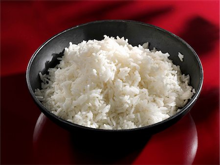 Cooked basmati rice in a bowl Stock Photo - Premium Royalty-Free, Code: 659-03527835