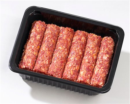 Cevapcici in plastic container Foto de stock - Sin royalties Premium, Código: 659-03528709