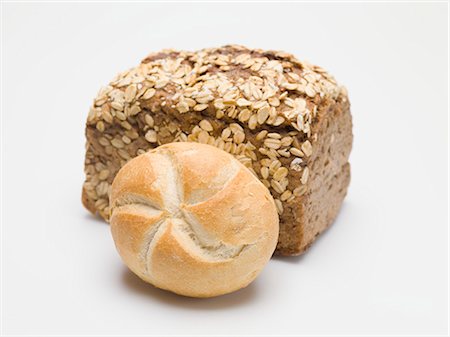 flaked oat - Wholemeal bread and bread roll Stock Photo - Premium Royalty-Free, Code: 659-03528942