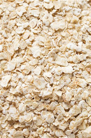 farinha de aveia - Rolled oats (full-frame) Foto de stock - Royalty Free Premium, Número: 659-03529340