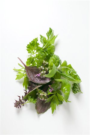 simsearch:659-03535573,k - Diverses herbes fraîches Photographie de stock - Premium Libres de Droits, Code: 659-03529341