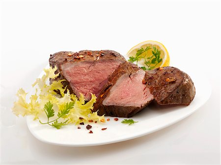 fillet beef recipes - Fried beef fillet steak Stock Photo - Premium Royalty-Free, Code: 659-03529917