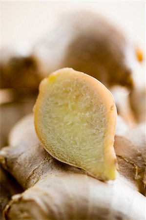 fresh ginger - Ginger root Stock Photo - Premium Royalty-Free, Code: 659-03529938