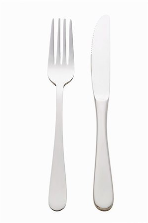 Knife and fork Foto de stock - Sin royalties Premium, Código: 659-03529957