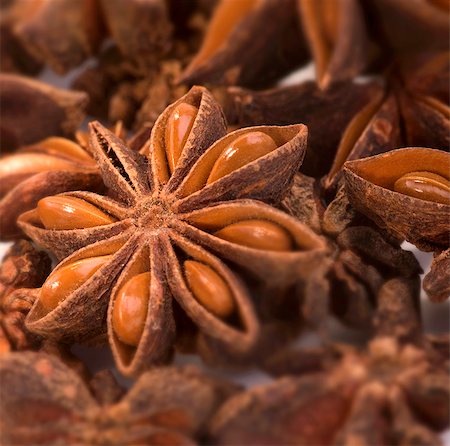 Several star anise Stock Photo - Premium Royalty-Free, Code: 659-03523211