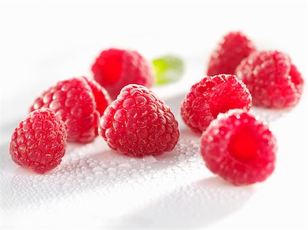 Framboises Photographie de stock - Premium Libres de Droits, Code: 659-03523451