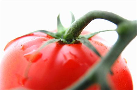 simsearch:659-01848974,k - A tomato on the vine Foto de stock - Royalty Free Premium, Número: 659-03523527