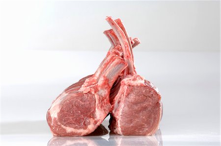 raw lamb chops - Lamb chops Stock Photo - Premium Royalty-Free, Code: 659-03523864