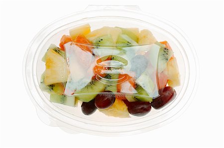 fruit salad in clear plastic containers Stock Photo - Alamy