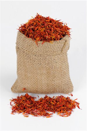 saco - Safflower petals (Carthami Flos) Foto de stock - Sin royalties Premium, Código: 659-03535335