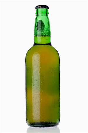 A chilled bottle of lager Stock Photo - Premium Royalty-Free, Code: 659-03535694