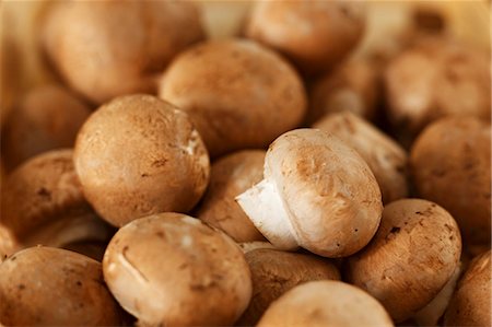 Chestnut mushrooms Foto de stock - Sin royalties Premium, Código: 659-03537053