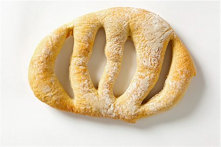 simsearch:659-03535794,k - Fougasse (Speciality bread from Provence, France) Foto de stock - Sin royalties Premium, Código: 659-03537184