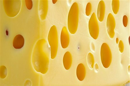 Emmental cheese (close-up) Foto de stock - Sin royalties Premium, Código: 659-03537190