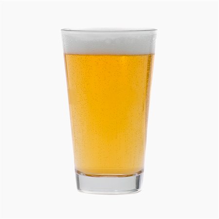 Glass of lager Stock Photo - Premium Royalty-Free, Code: 659-03537339