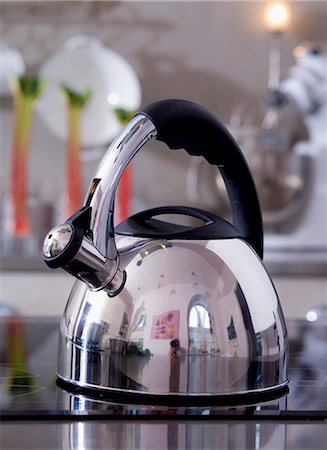 A kettle Foto de stock - Sin royalties Premium, Código: 659-03537353