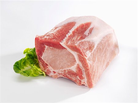 simsearch:659-07598565,k - Loin of pork, bone-in Stock Photo - Premium Royalty-Free, Code: 659-03537638