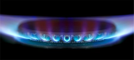 Flamme de gaz Photographie de stock - Premium Libres de Droits, Code: 659-03531322