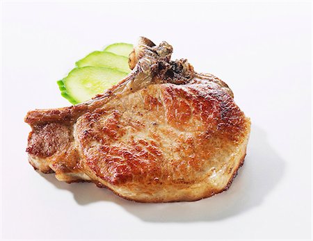 Fried pork chop Fotografie stock - Premium Royalty-Free, Codice: 659-03532226