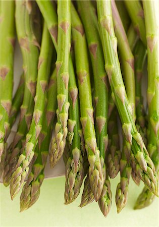 Green asparagus Foto de stock - Sin royalties Premium, Código: 659-03533110