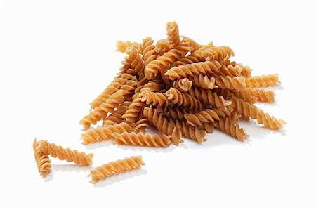 spiral pasta - Wholemeal eliche Stock Photo - Premium Royalty-Free, Code: 659-03533452