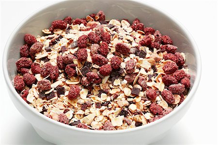 Chocolate muesli Stock Photo - Premium Royalty-Free, Code: 659-03533473