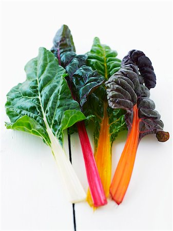 silver beet - Various types of chard Stock Photo - Premium Royalty-Free, Code: 659-03533916