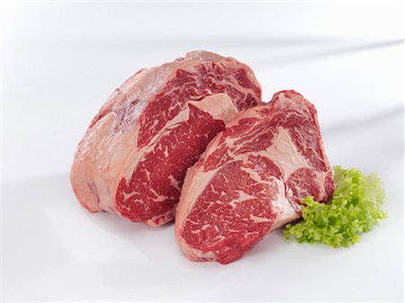 steak ingredients - Entrecote of beef Stock Photo - Premium Royalty-Free, Code: 659-03533969