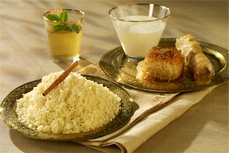 semolina - Oriental breakfast Stock Photo - Premium Royalty-Free, Code: 652-05807158