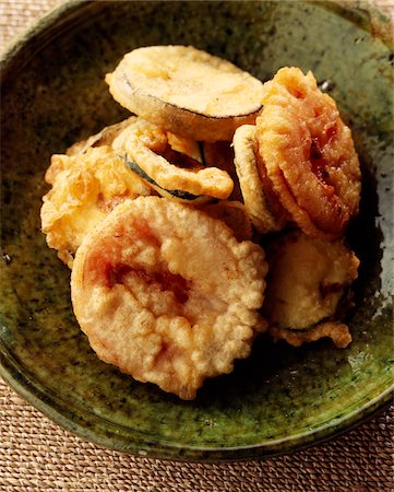 eggplant - Beignets de légumes Photographie de stock - Premium Libres de Droits, Code: 652-05807379