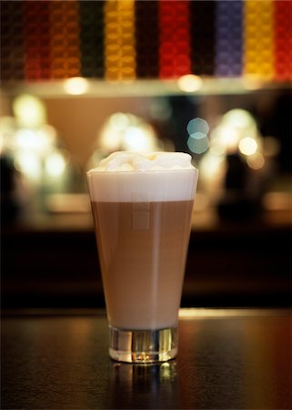 simsearch:652-07655170,k - Cold Cappuccino Stock Photo - Premium Royalty-Free, Code: 652-05807527