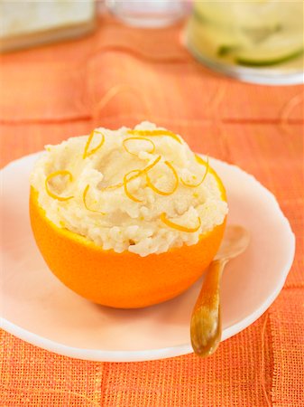 simsearch:652-05807418,k - Orange mousse Stock Photo - Premium Royalty-Free, Code: 652-05807836