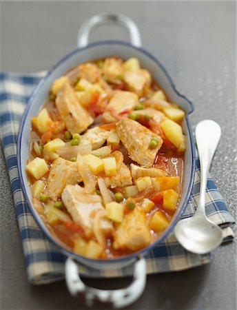 fish stew - Sicilian-style tuna Stock Photo - Premium Royalty-Free, Code: 652-05808472