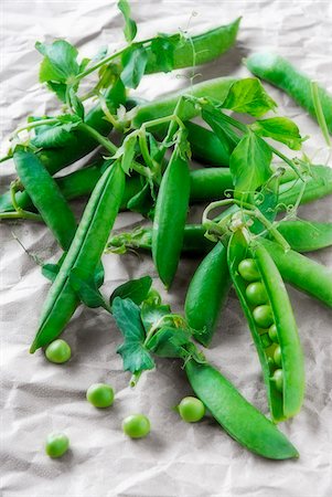 pod (botanical) - Peas in their pods Stock Photo - Premium Royalty-Free, Code: 652-05808529