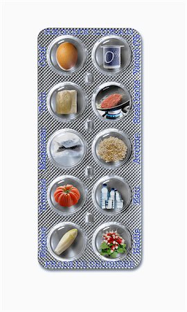 fibra - Tablet of products for the  Dukan Diet :cruising phase Foto de stock - Sin royalties Premium, Código: 652-05808684
