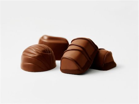 selección - Assorted chocolates Foto de stock - Sin royalties Premium, Código: 652-05808807