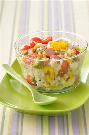 simsearch:652-05809317,k - Rice salad Stock Photo - Premium Royalty-Free, Code: 652-05808961