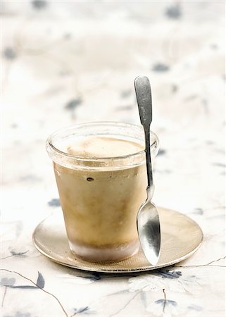 Coffee ice cream mousse Stock Photo - Premium Royalty-Free, Code: 652-05809685