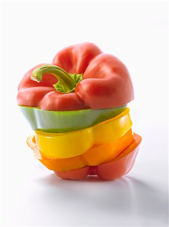 simsearch:652-05809430,k - Bell pepper 4 in 1 Stockbilder - Premium RF Lizenzfrei, Bildnummer: 652-06818778