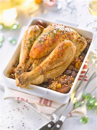 simsearch:652-03804766,k - Louisiana-style capon Photographie de stock - Premium Libres de Droits, Code: 652-06818889