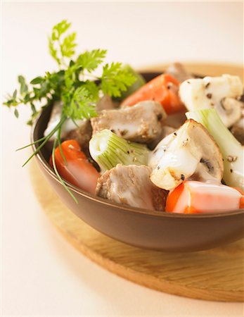 simsearch:652-03634083,k - Veal blanquette Stock Photo - Premium Royalty-Free, Code: 652-06819325