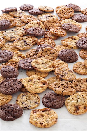 Selection of cookies Stock Photo - Premium Royalty-Free, Code: 652-07655949