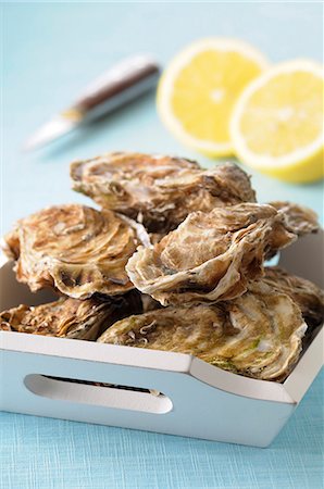 simsearch:652-07656261,k - Closed oysters Stock Photo - Premium Royalty-Free, Code: 652-07656004