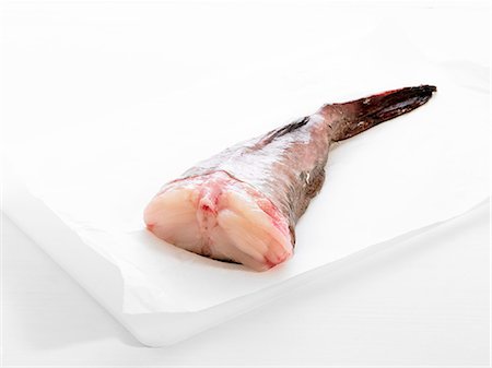 Raw monkfish tail Stock Photo - Premium Royalty-Free, Code: 652-07656182