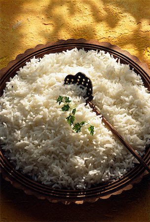 cooked basmati rice Stock Photo - Premium Royalty-Free, Code: 652-01666906