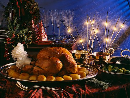 simsearch:652-01668125,k - Christmas turkey Stock Photo - Premium Royalty-Free, Code: 652-01667104