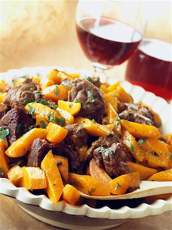 simsearch:652-01667486,k - beef stew with carrots Stock Photo - Premium Royalty-Free, Code: 652-01667486
