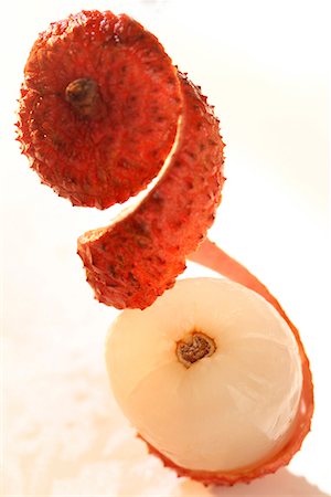 fruits exotiques de litchi Photographie de stock - Premium Libres de Droits, Code: 652-01669257